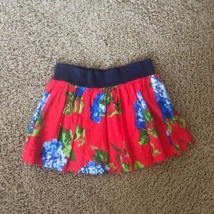 Abercrombie & Fitch Kids Floral Skirt XL